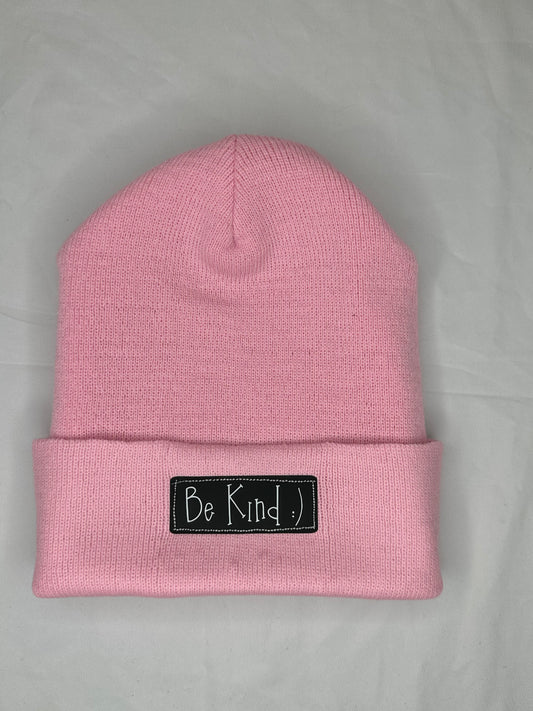 Be Kind :) Beanie (V2 Pink)